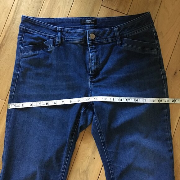 Mexx Metropolitan Blue Denim Square Pocket Straight Leg Jeans - Picture 13 of 16